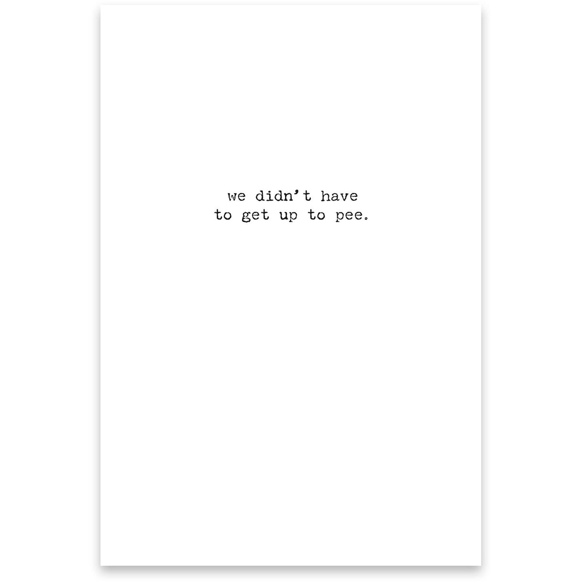 All Nighter Means Greeting Card
