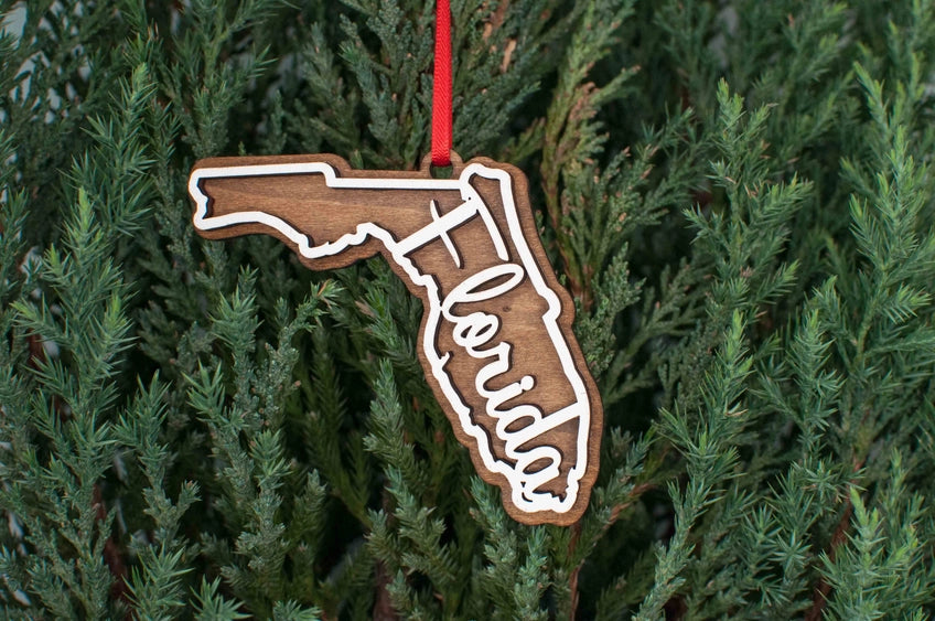 Florida Christmas Ornament