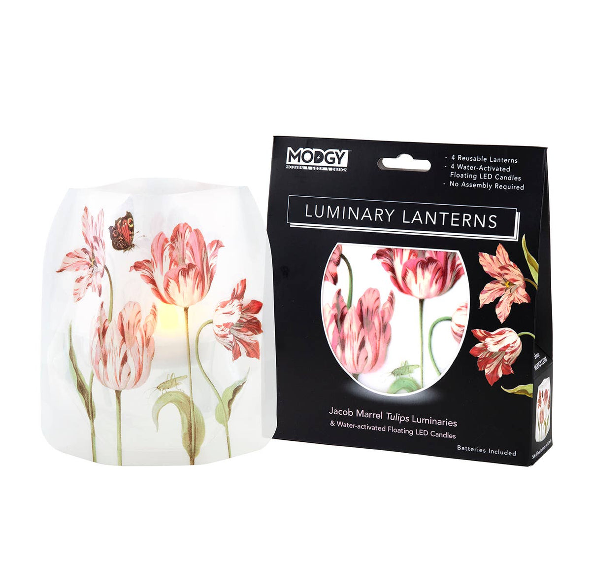 Luminary Lantern - Jacob Marrel Tulips
