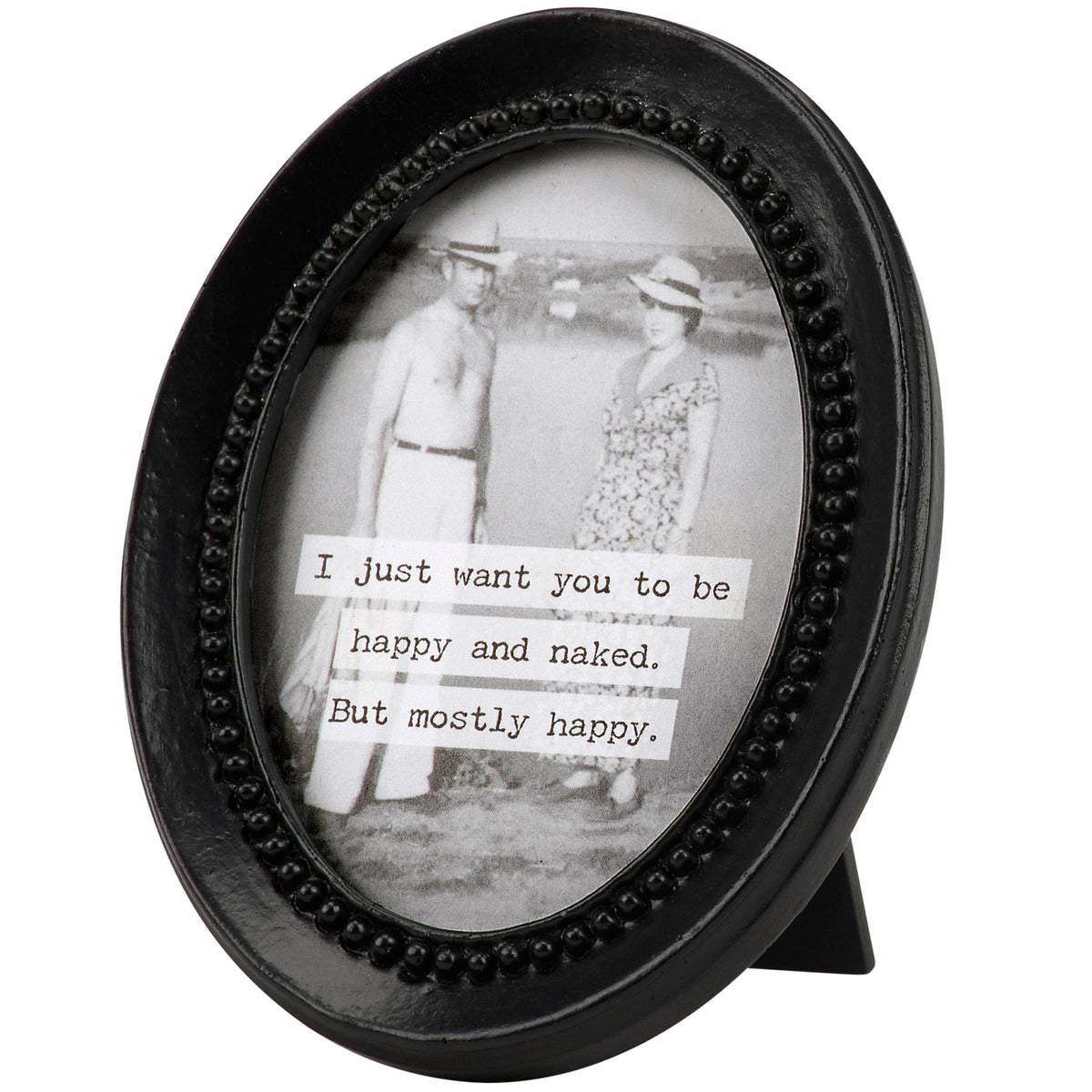 Mostly Happy Framed Art