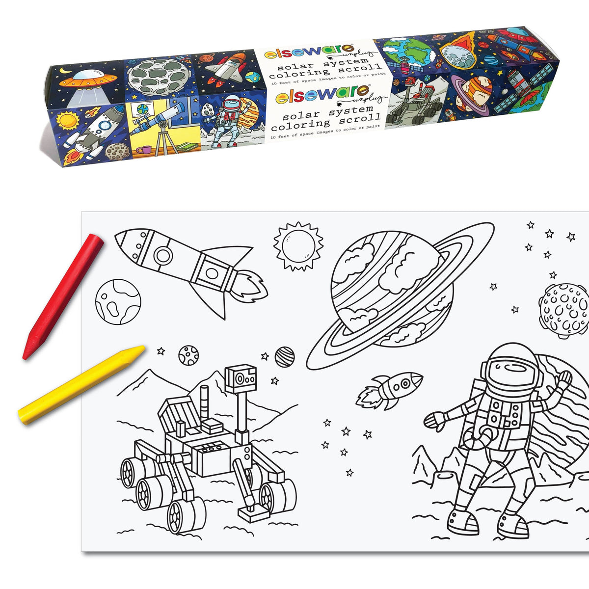 Coloring Scrolls - 10ft with Adhesive Back