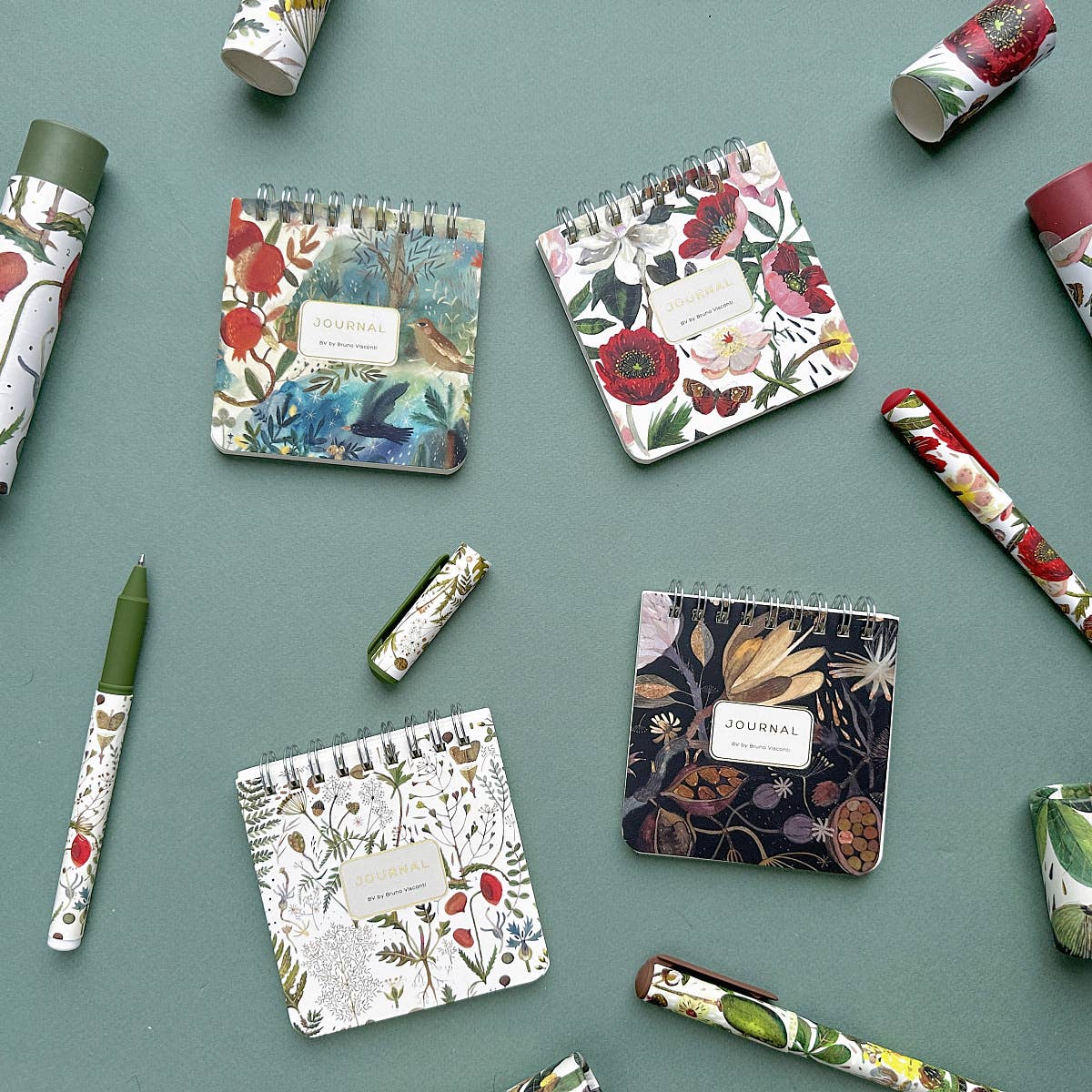 Pocket Art Journal  - Peonies