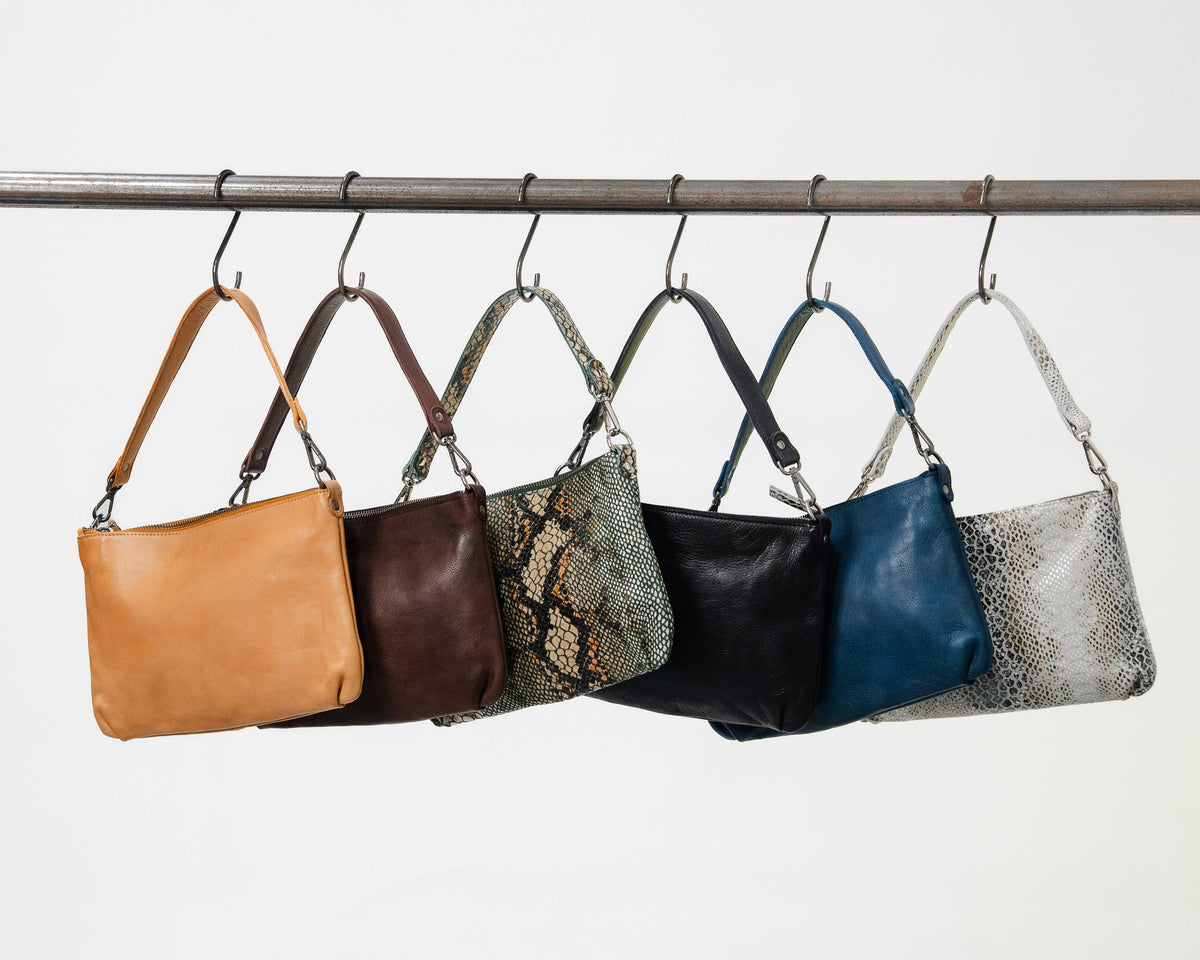 Stevie Handcrafted Leather Crossbody Bags