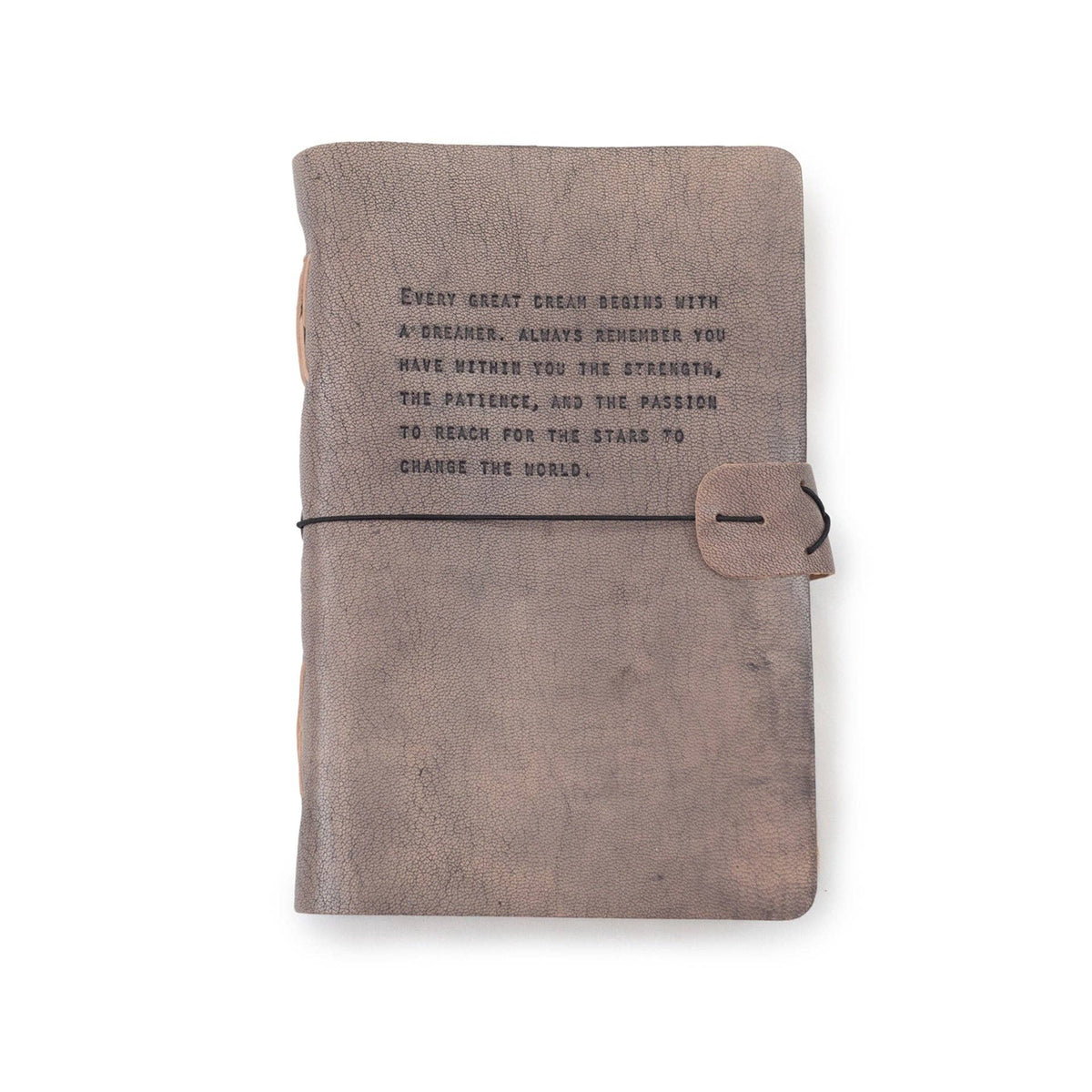 Every Great Dream Artisan Leather Journal - 5.75 x 8.75