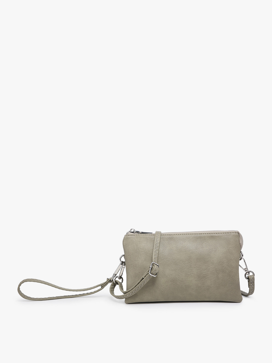 Riley 3 Compartment Crossbody/Wristlet