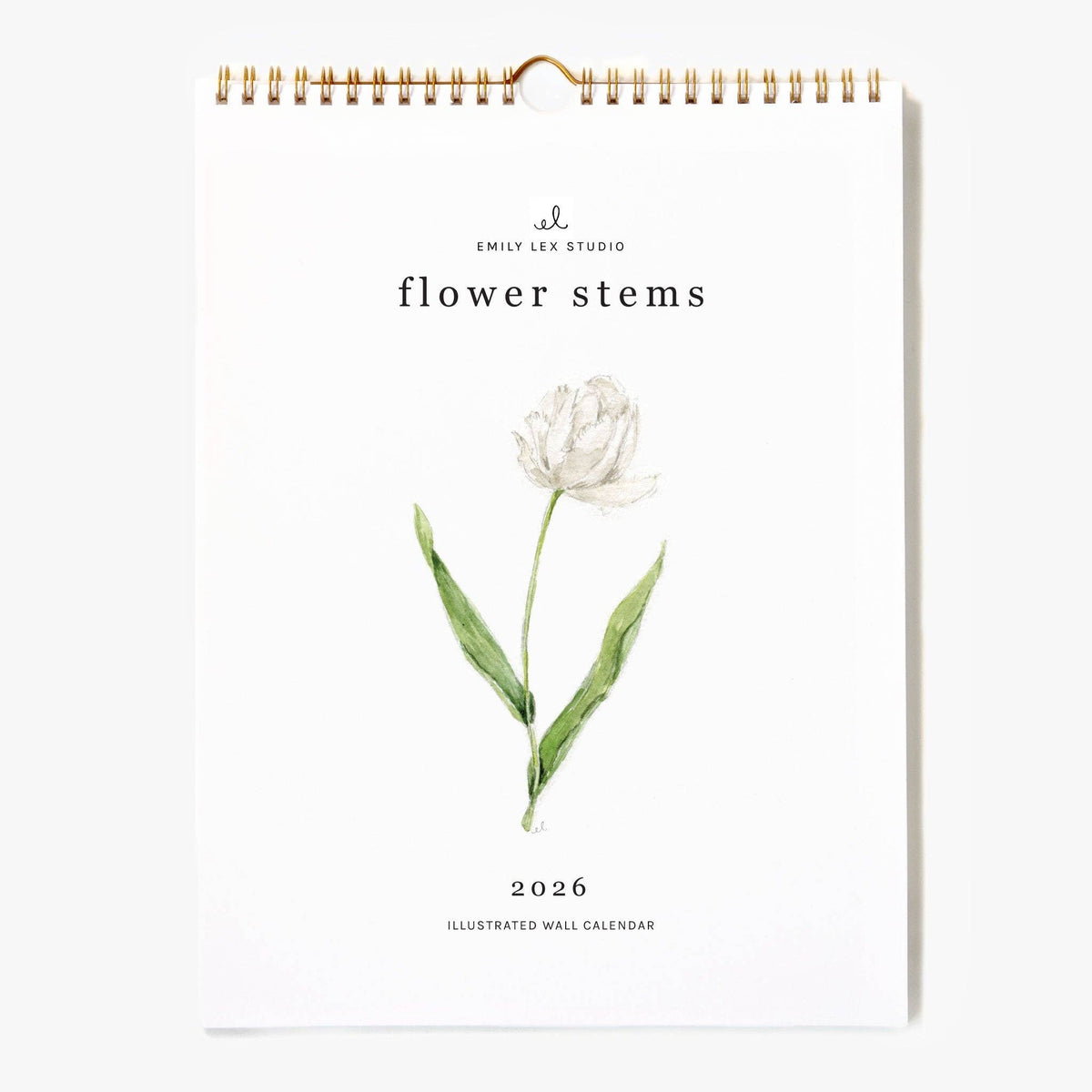 2026 flower stems calendar