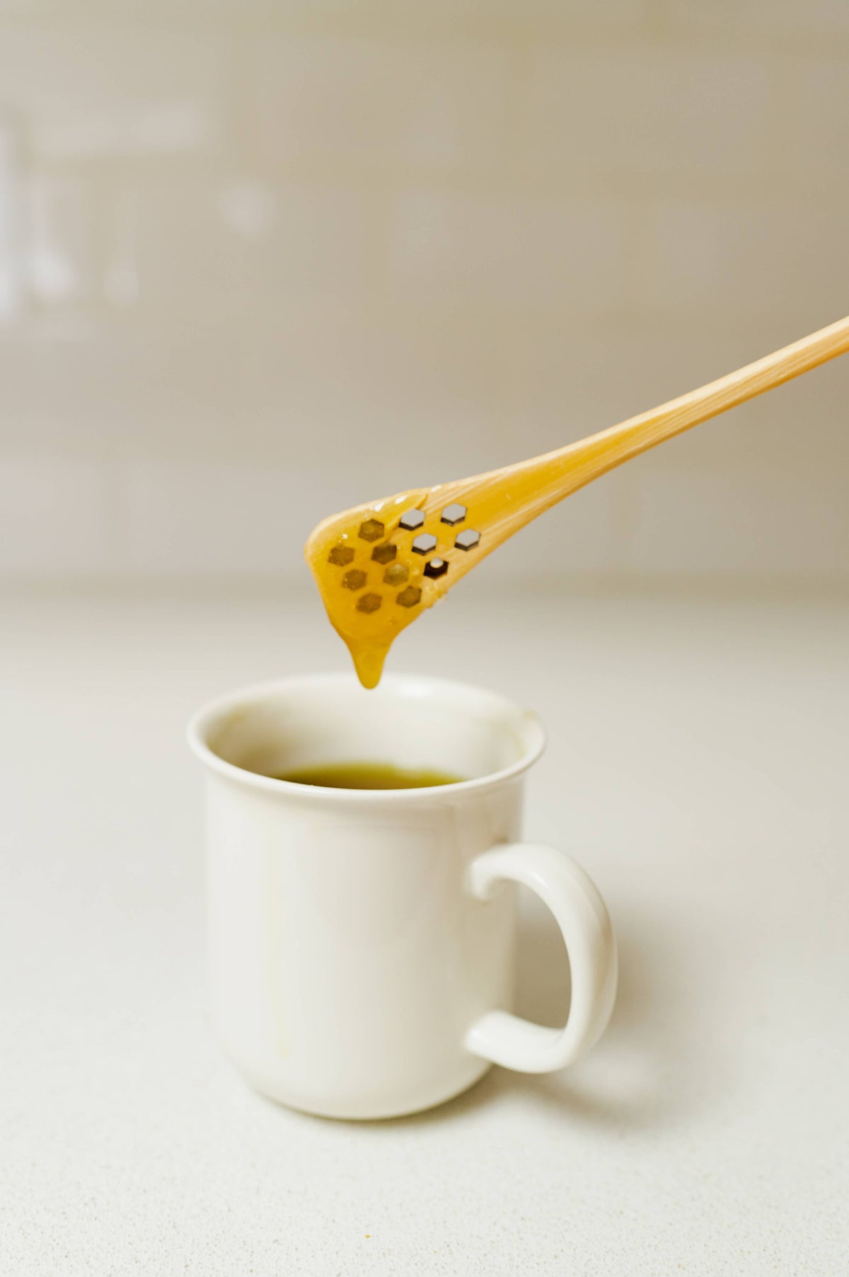 Bamboo Honey Dipper Spoon | Fall Bestseller