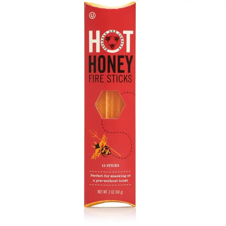 Hot Honey Straws - 12 Count