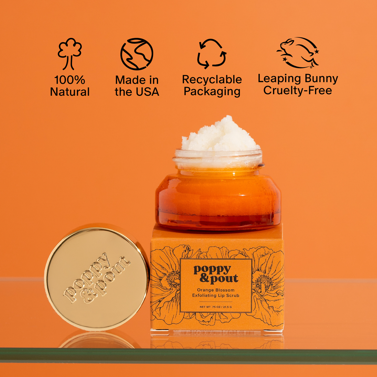 Lip Scrub, Orange Blossom