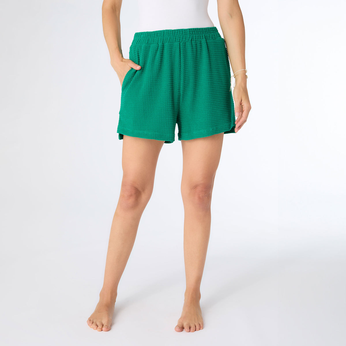 Emerald Terry Pocket Short