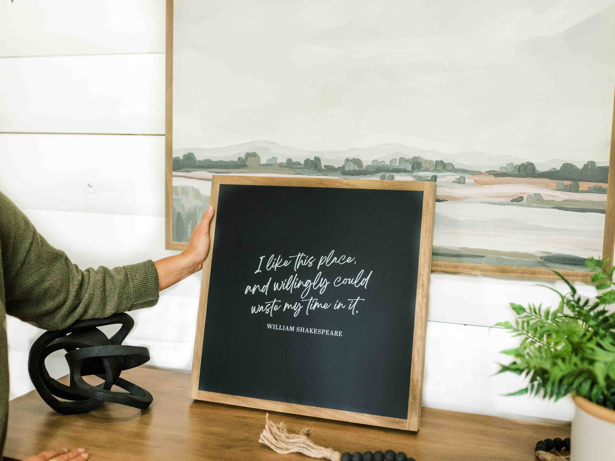 I Like This Place | Wall Art