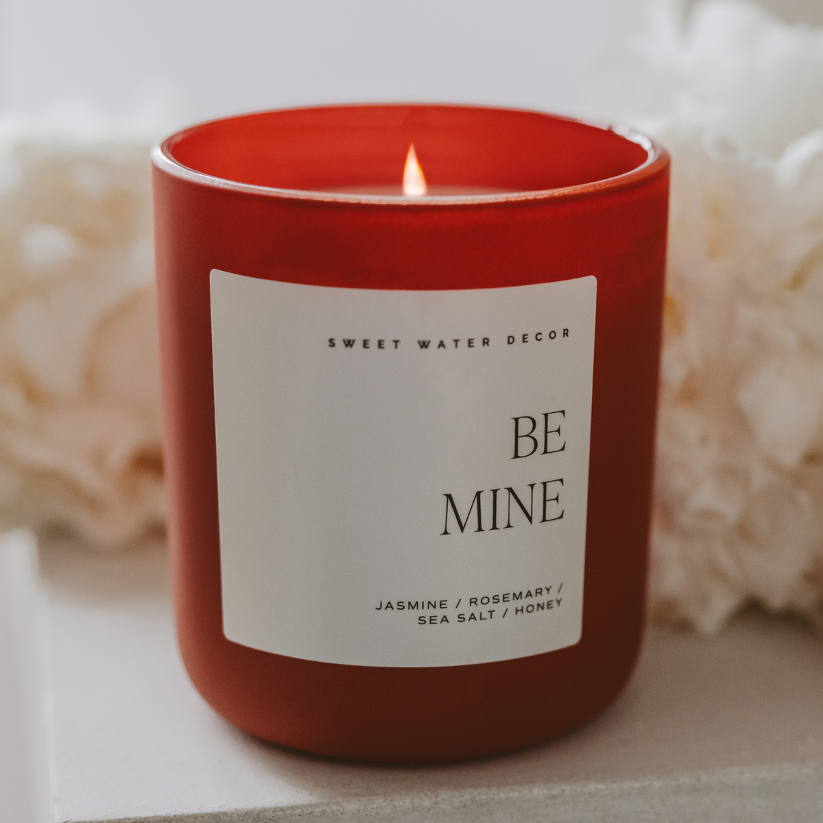 *Be Mine 15 oz Soy Candle, Matte Jar - Valentine's Day