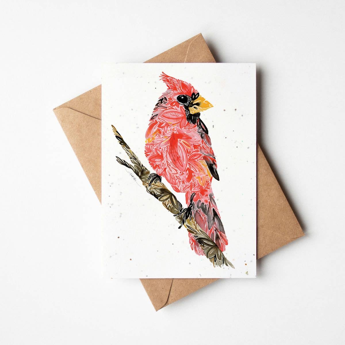 Cardinal II Plantable Greeting Card