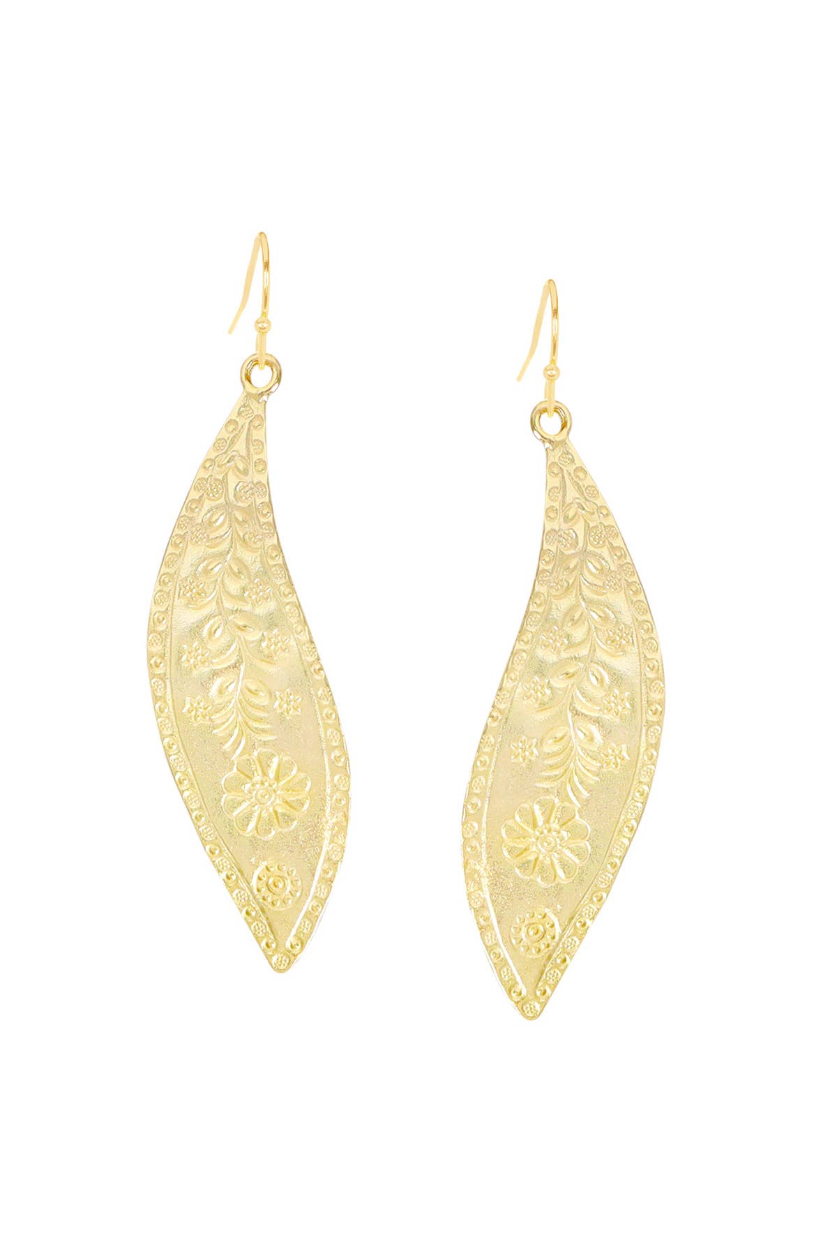 Floral Drop Earrings - GP
