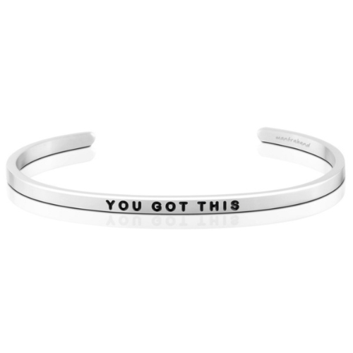 You Got This - inspirational mantraband® cuff bracelet
