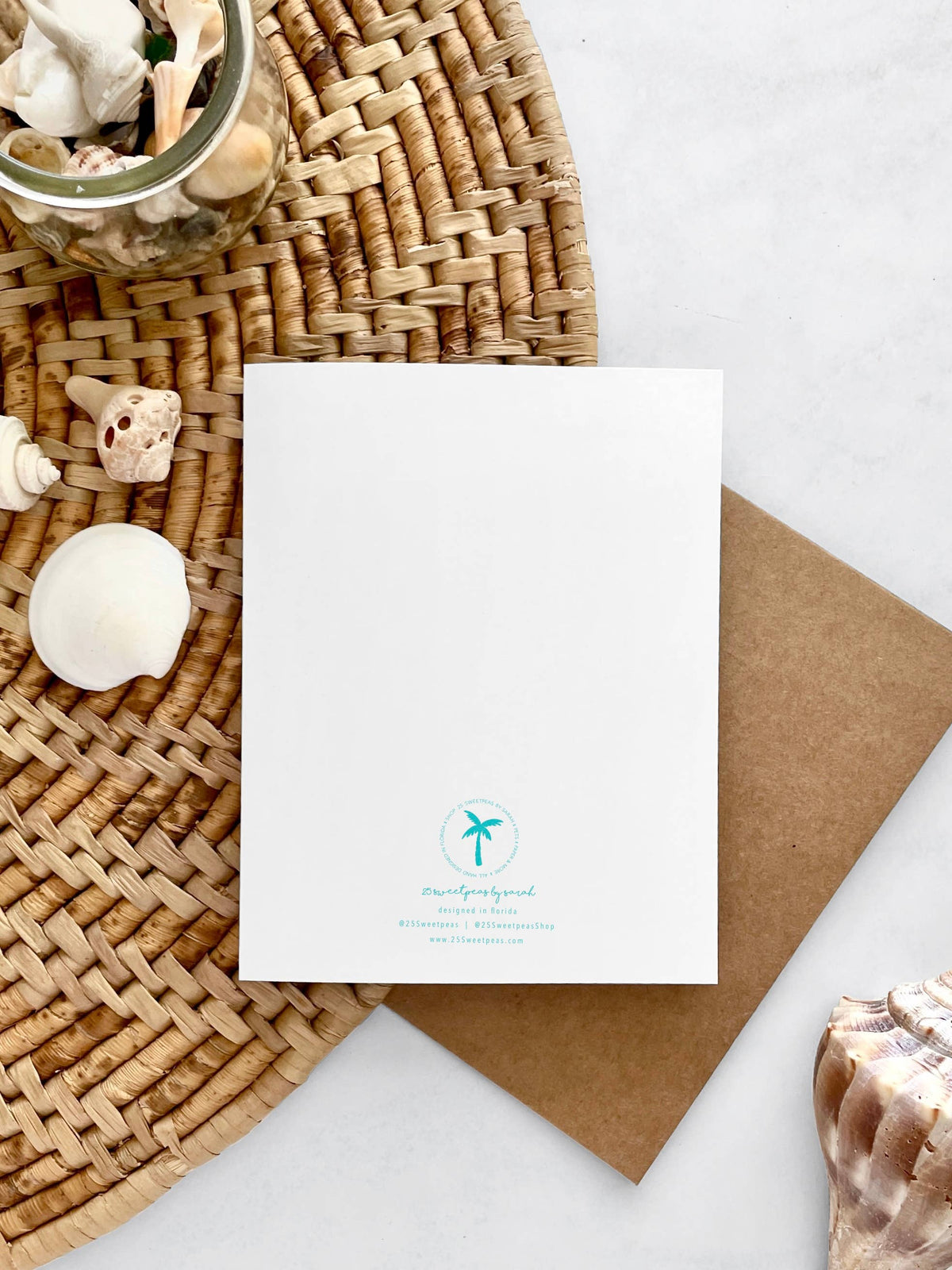 Conch Shell Birthday Card