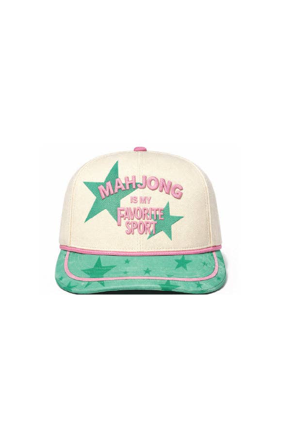 Mahjong is My Favorite Sport Printed Hat