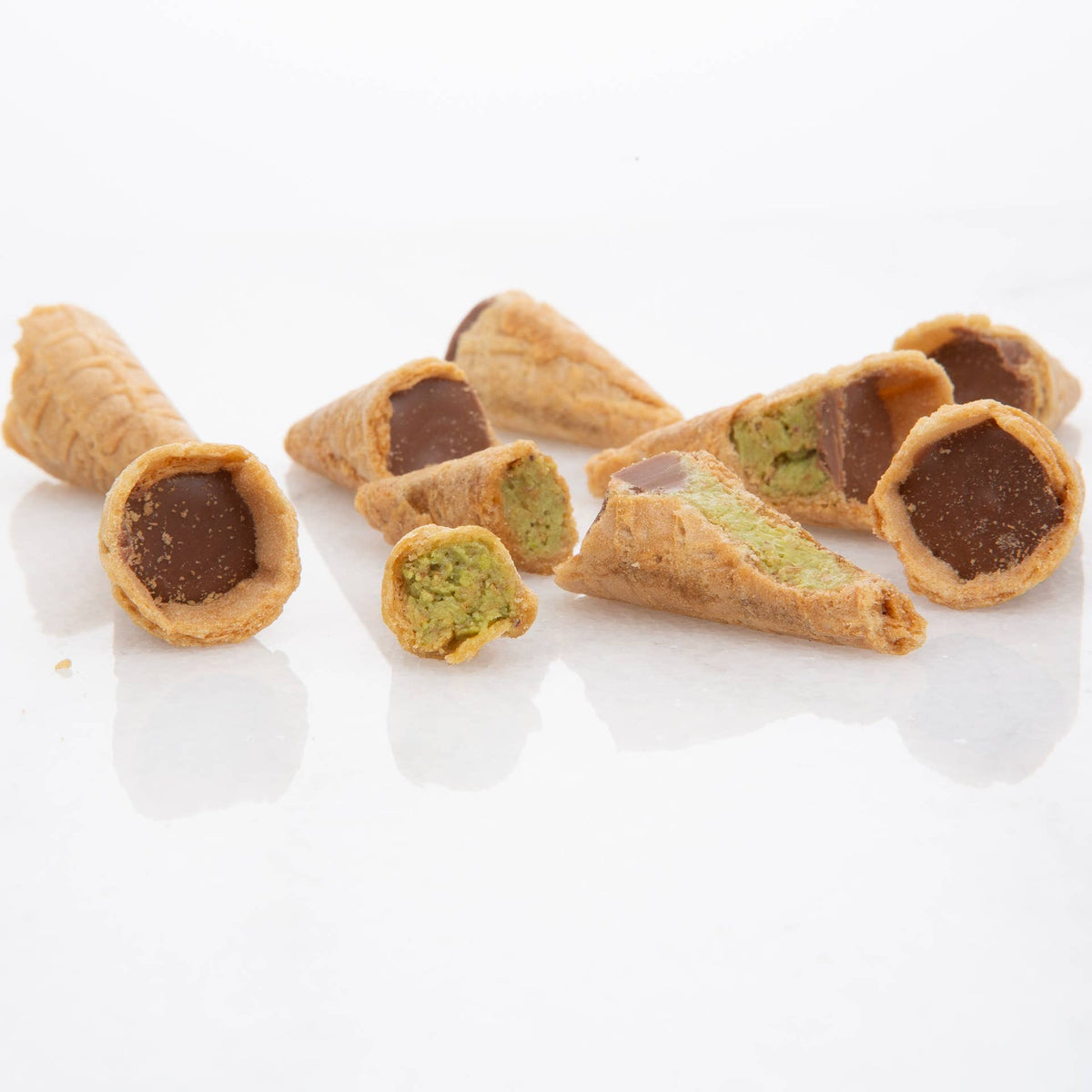 Dubai Chocolate Mini Cones