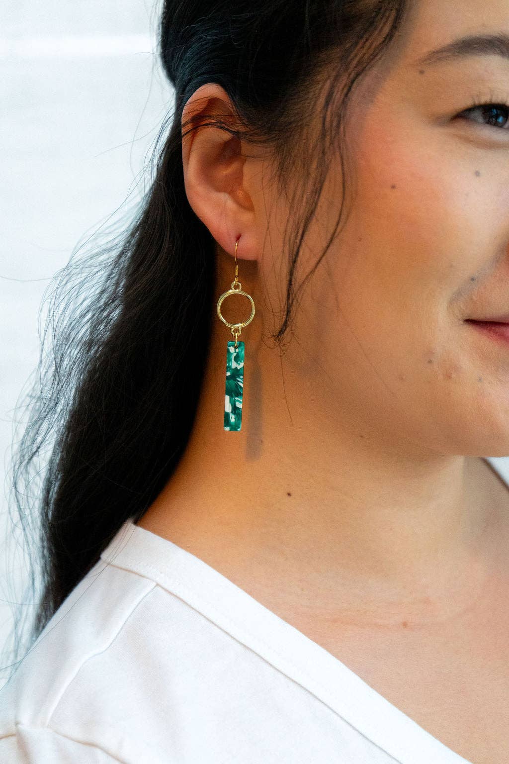 Isabella Earrings - Sea Green // Jewelry, Gifts