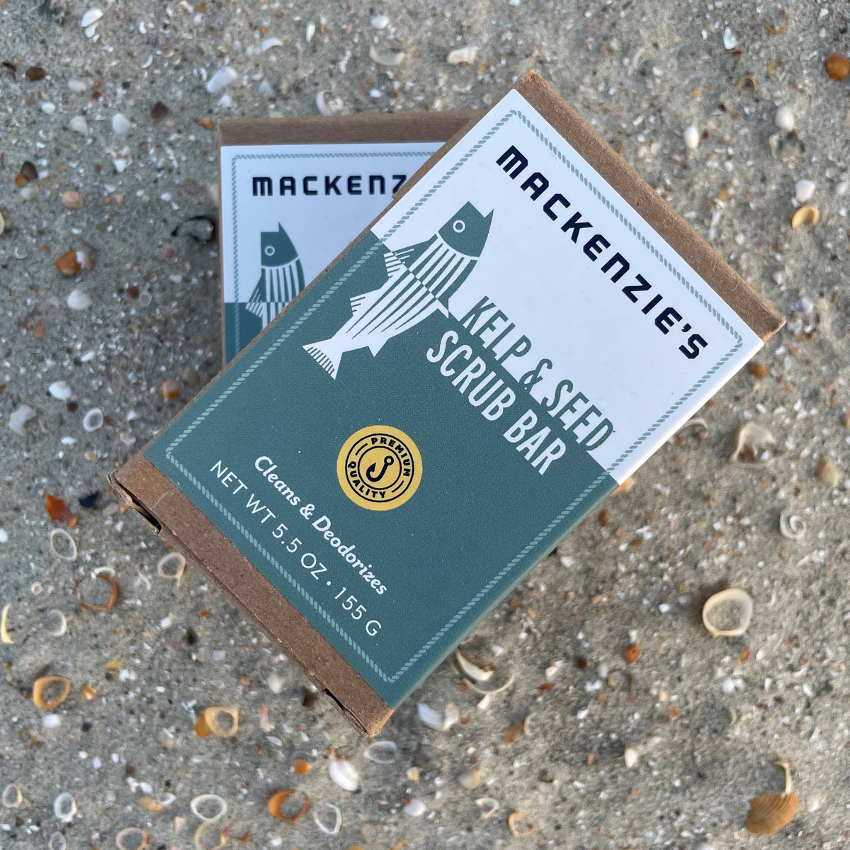 Kelp & Seed Scrub Bar- 5.5 oz (12 qty)