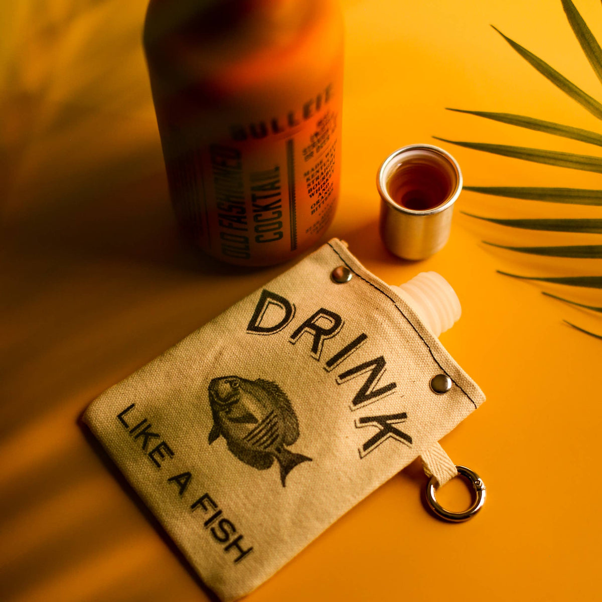 Drink Like a Fish Flask (4oz)