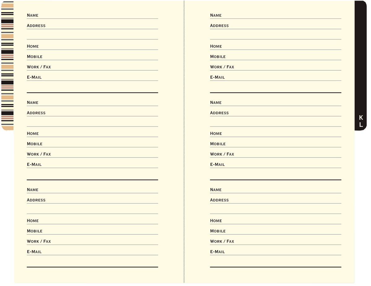 Little Black Book Of Addresses