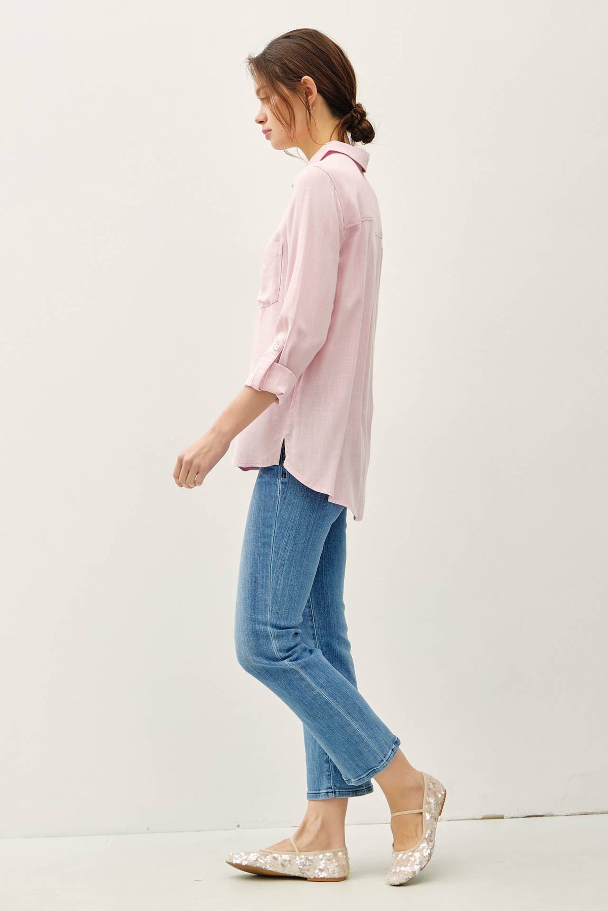 SPRING BUTTON DOWN SHIRT