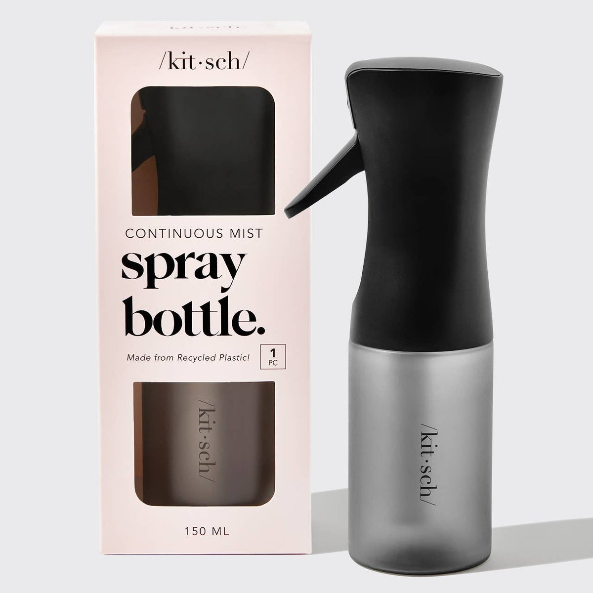 Kitsch Continuous Spray Bottle - Black