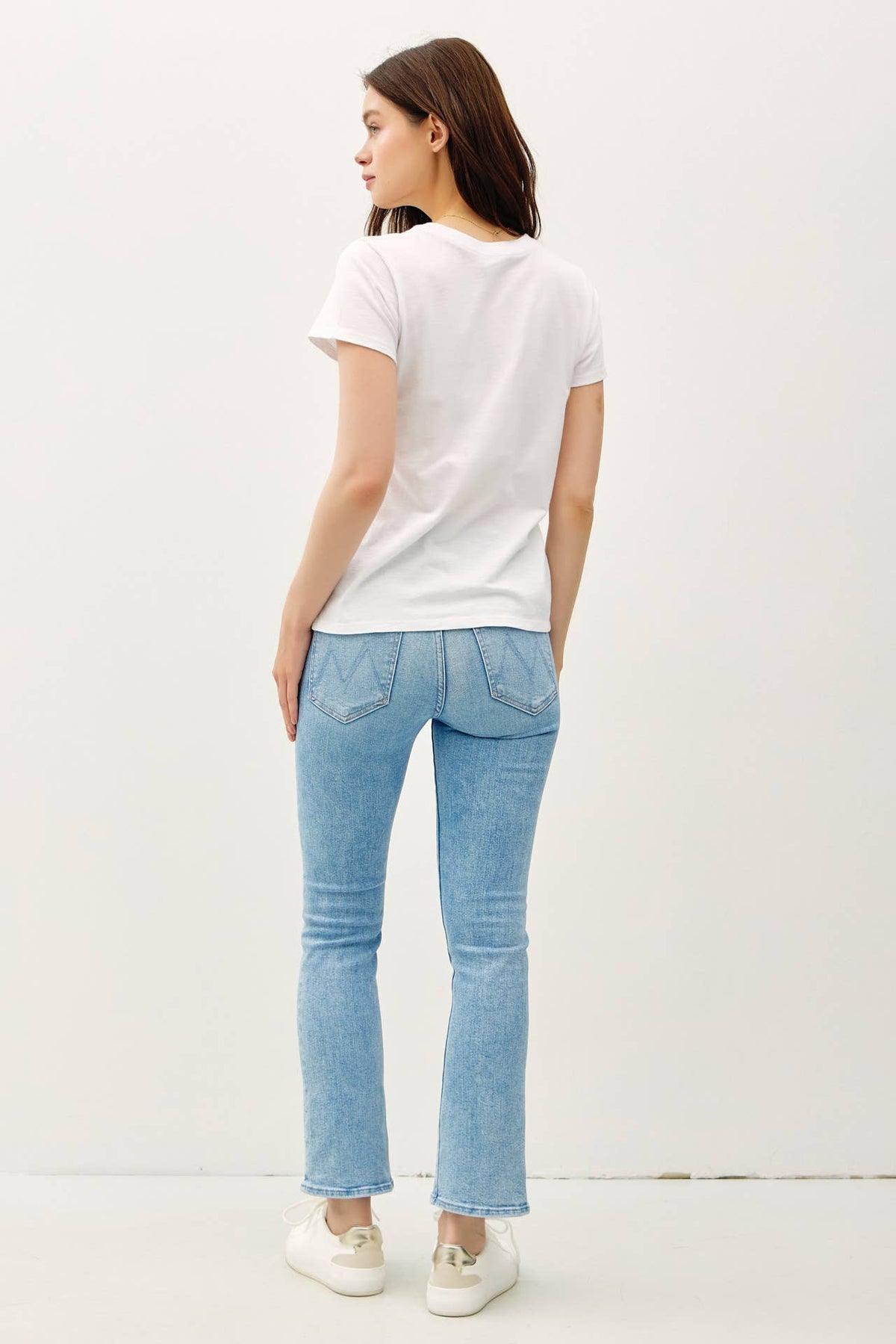 NEW COLOR-CLASSIC CUT ACID WASH COTTON T-SHIRT