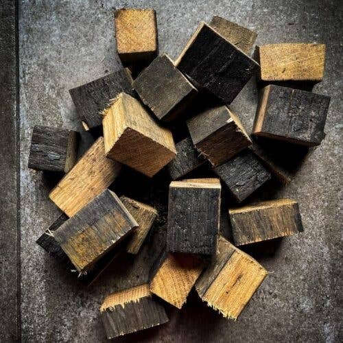 Bourbon Barrel Wood Blocks