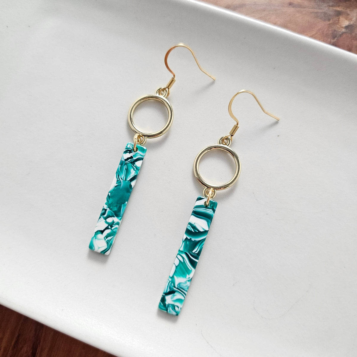 Isabella Earrings - Sea Green // Jewelry, Gifts