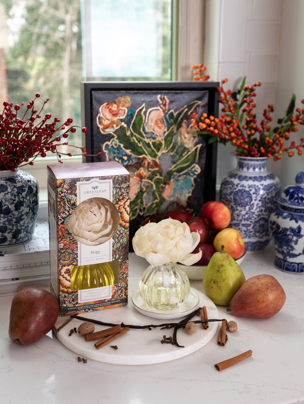 Hope Flower Diffuser | Fall Scent