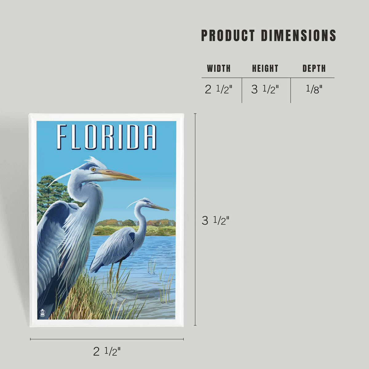 MAGNET Florida, Blue Herons in grass