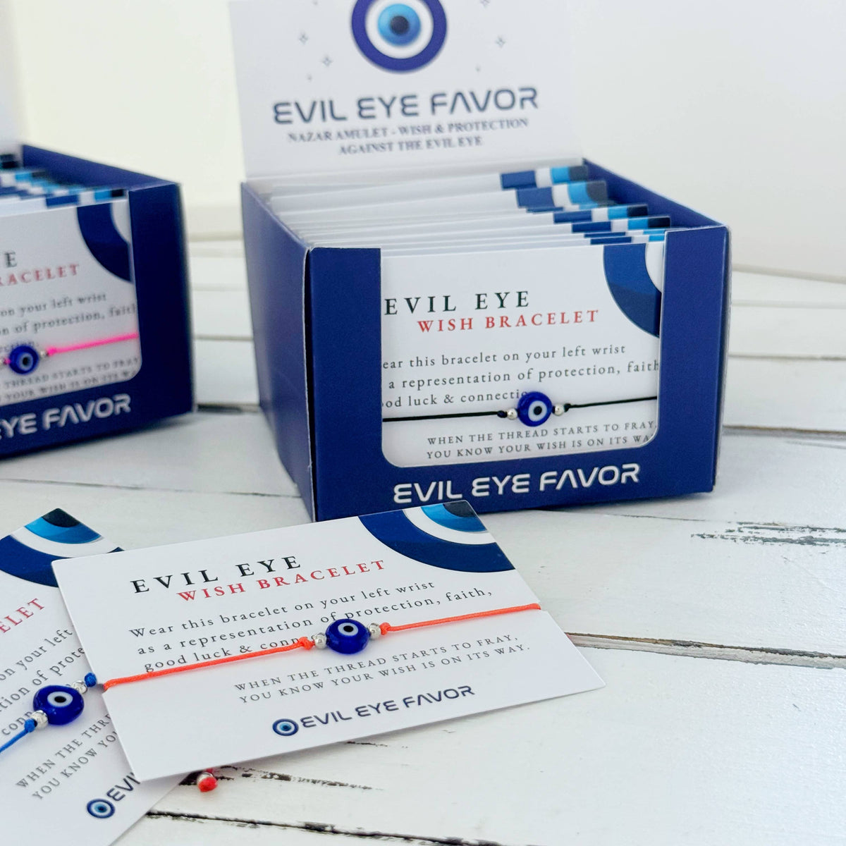 Adjustable Evil Eye Wish Bracelet