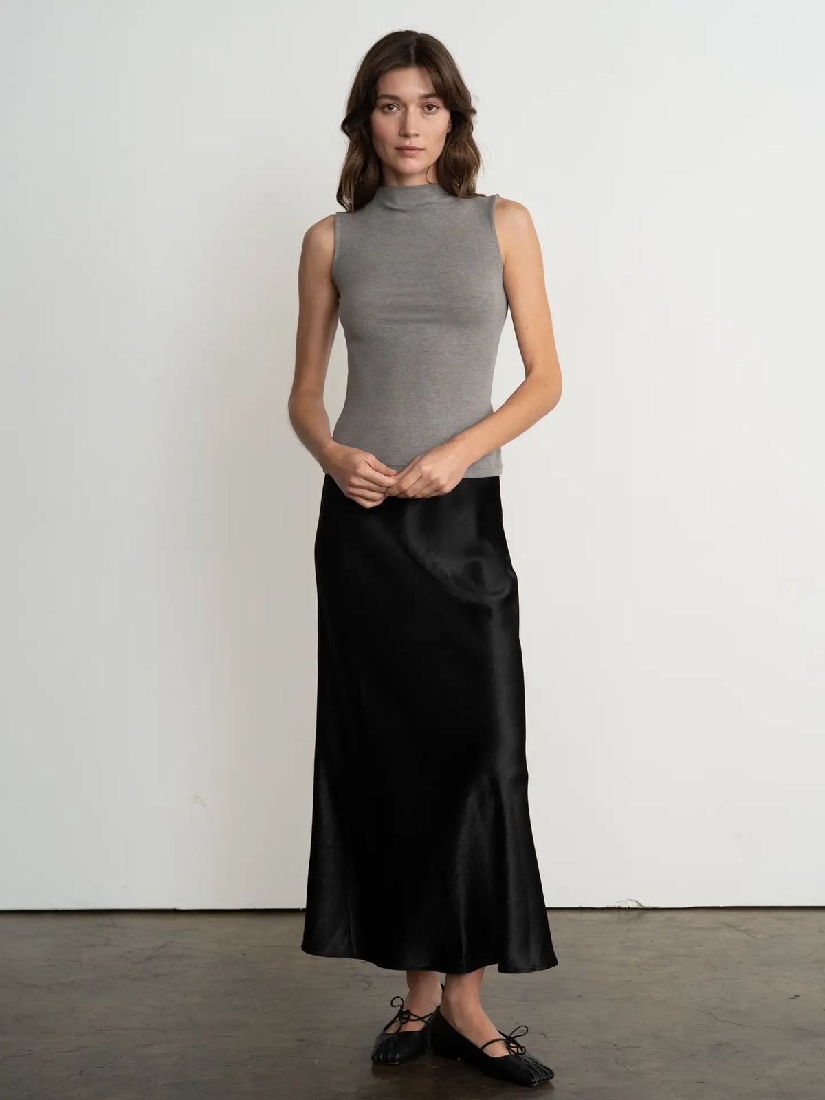 Satin Semi Mermaid Skirt