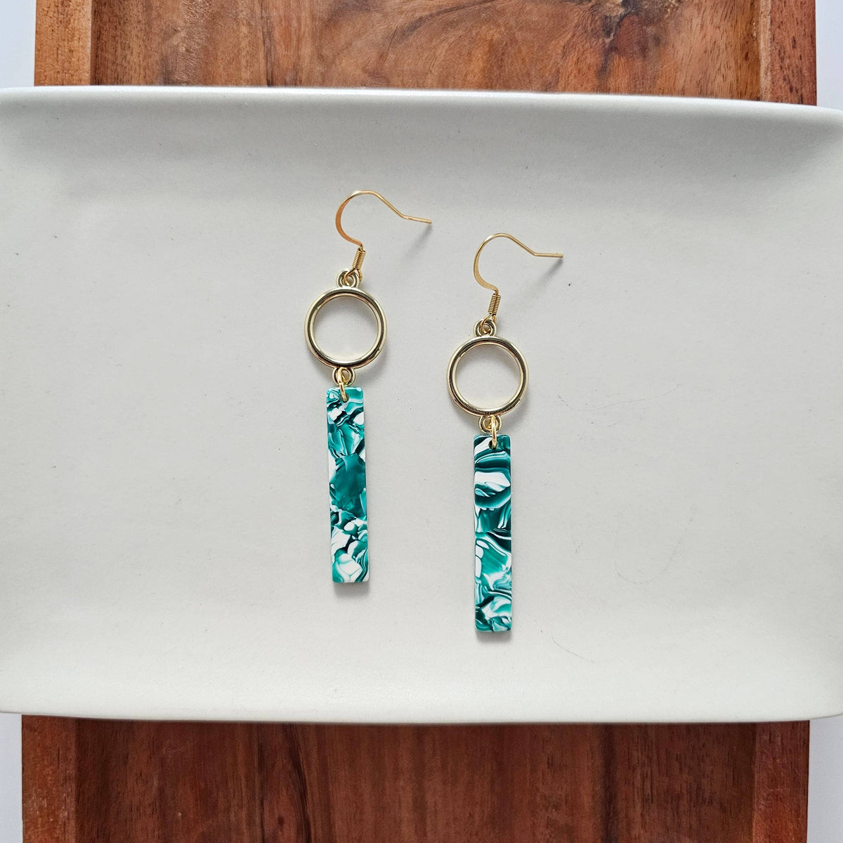 Isabella Earrings - Sea Green // Jewelry, Gifts