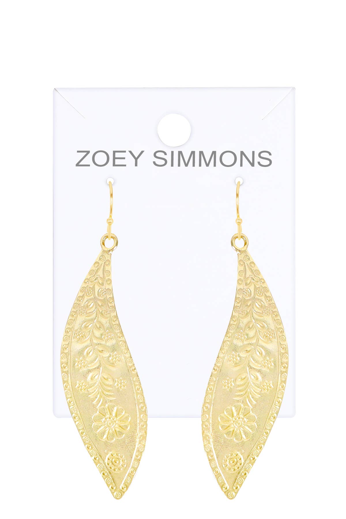 Floral Drop Earrings - GP