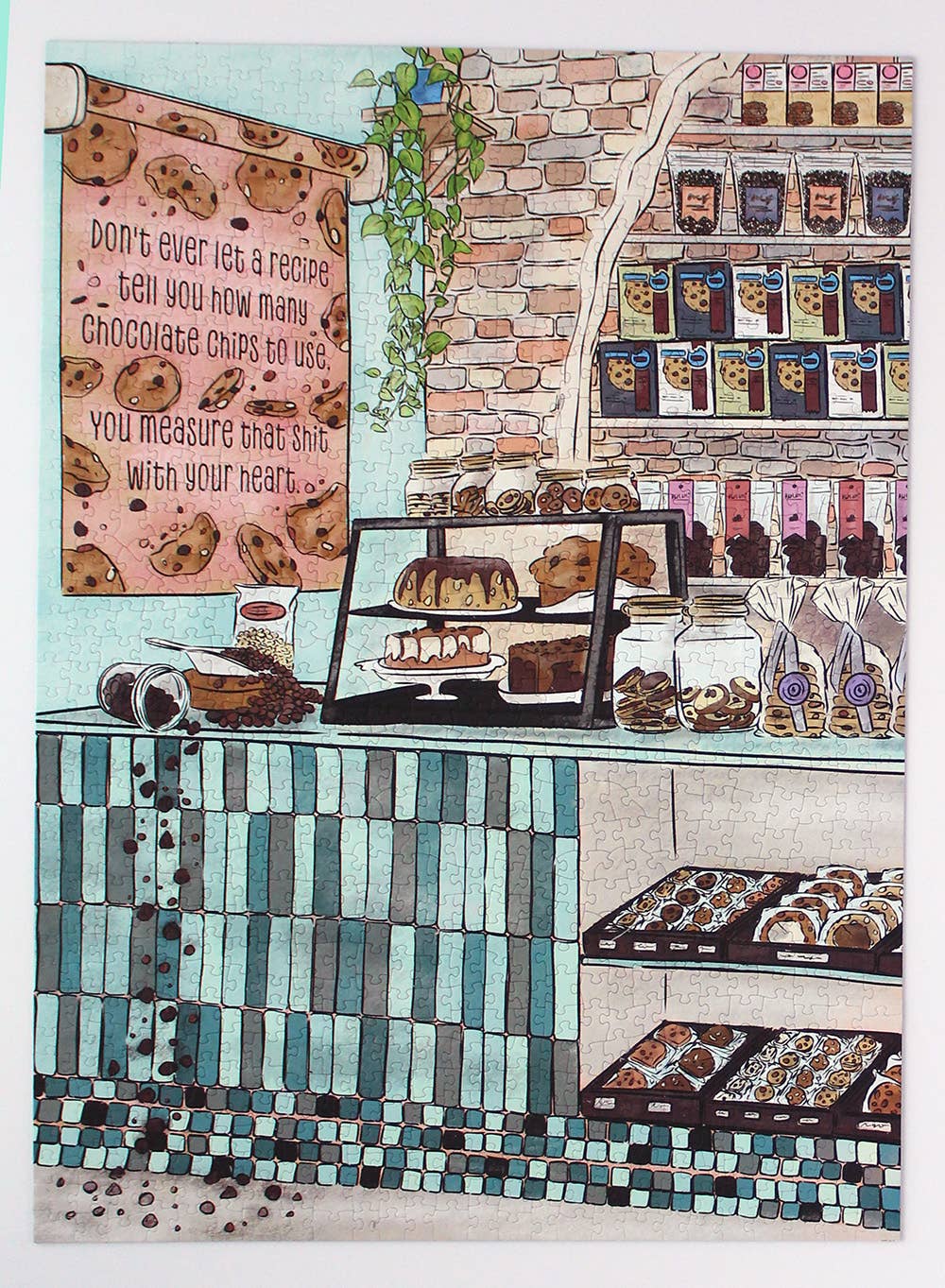 Chocolate chips | Measure that shit | adult jigsaw puzzles