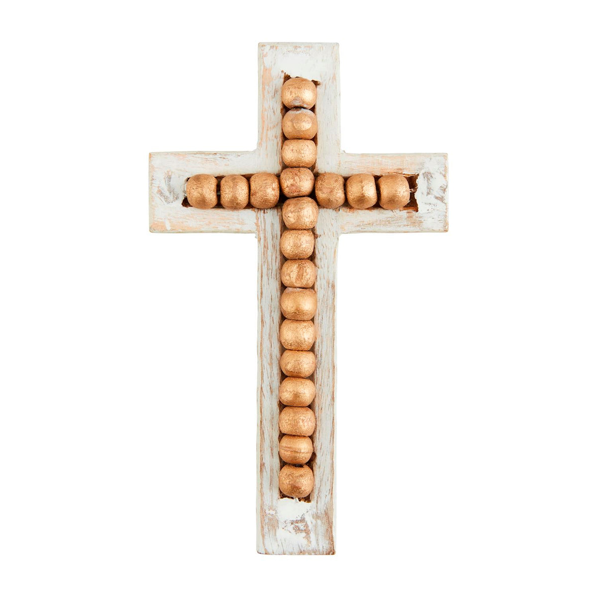 Gold Beaded Cross Sitter - 3 Styles/Sizes