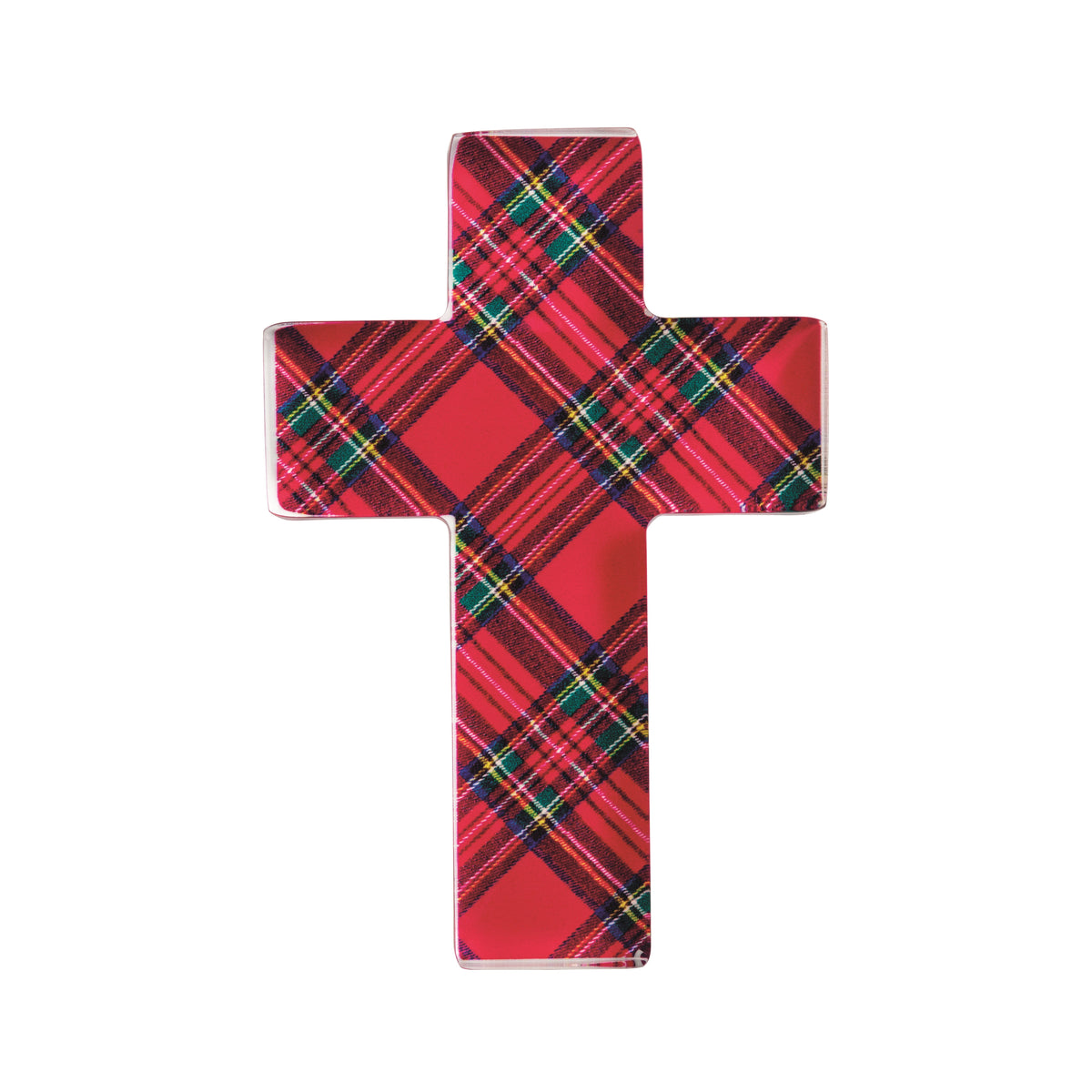 Red Tartan Cross