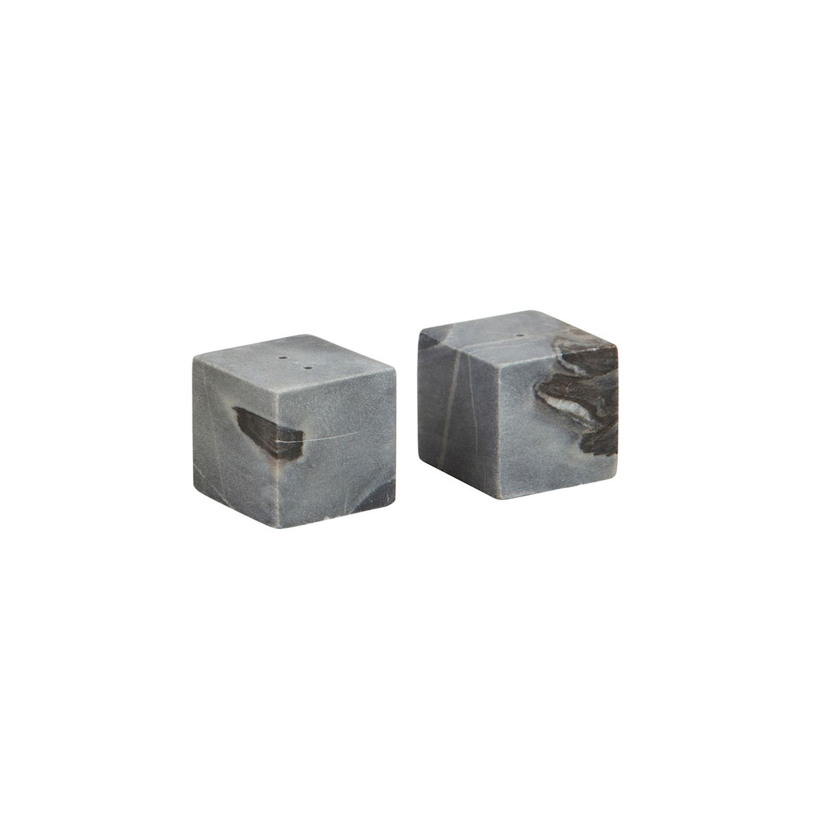 Marble Cube Salt & Pepper Set - 3 Colors