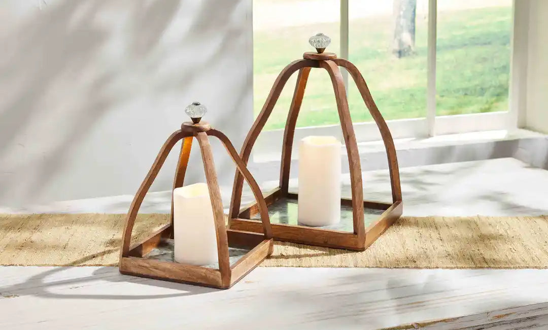 Door Knob Fluted Lantern