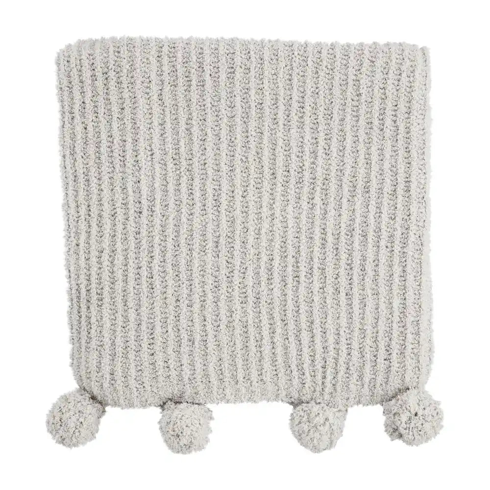 Chenille 50" by 60" Throw Blanket - 2 Colors Available