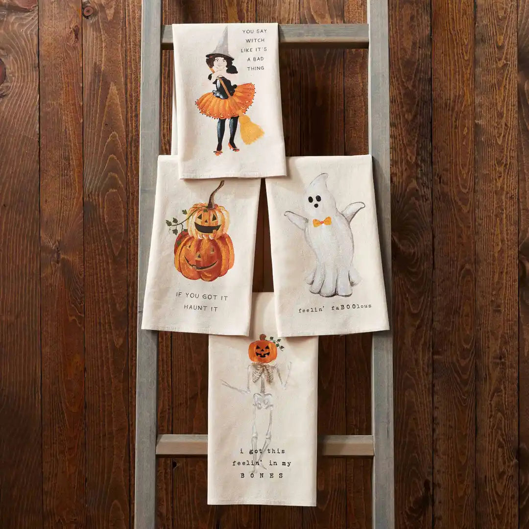 If You Got It Haunt It Hand Painted Towel