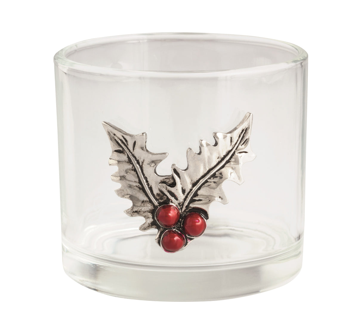 Holly Glass Icon Tidbit Bowl