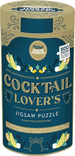 Ridley's Games Cocktail Lovers 500 Piece Jigsaw Puzzle