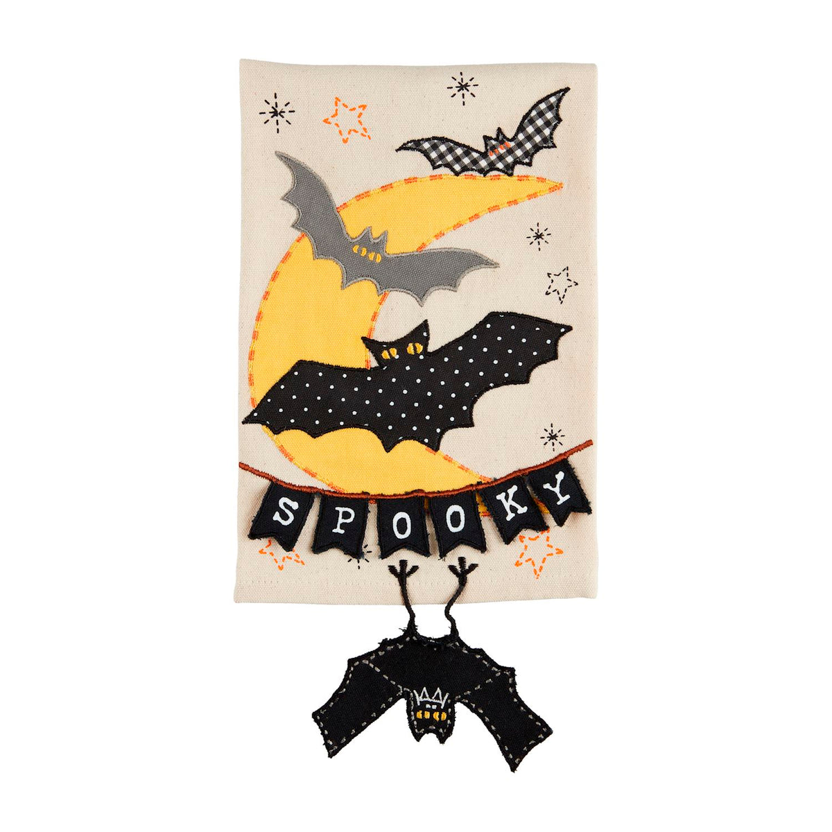 Mudpie Bats Dangle Leg Towel