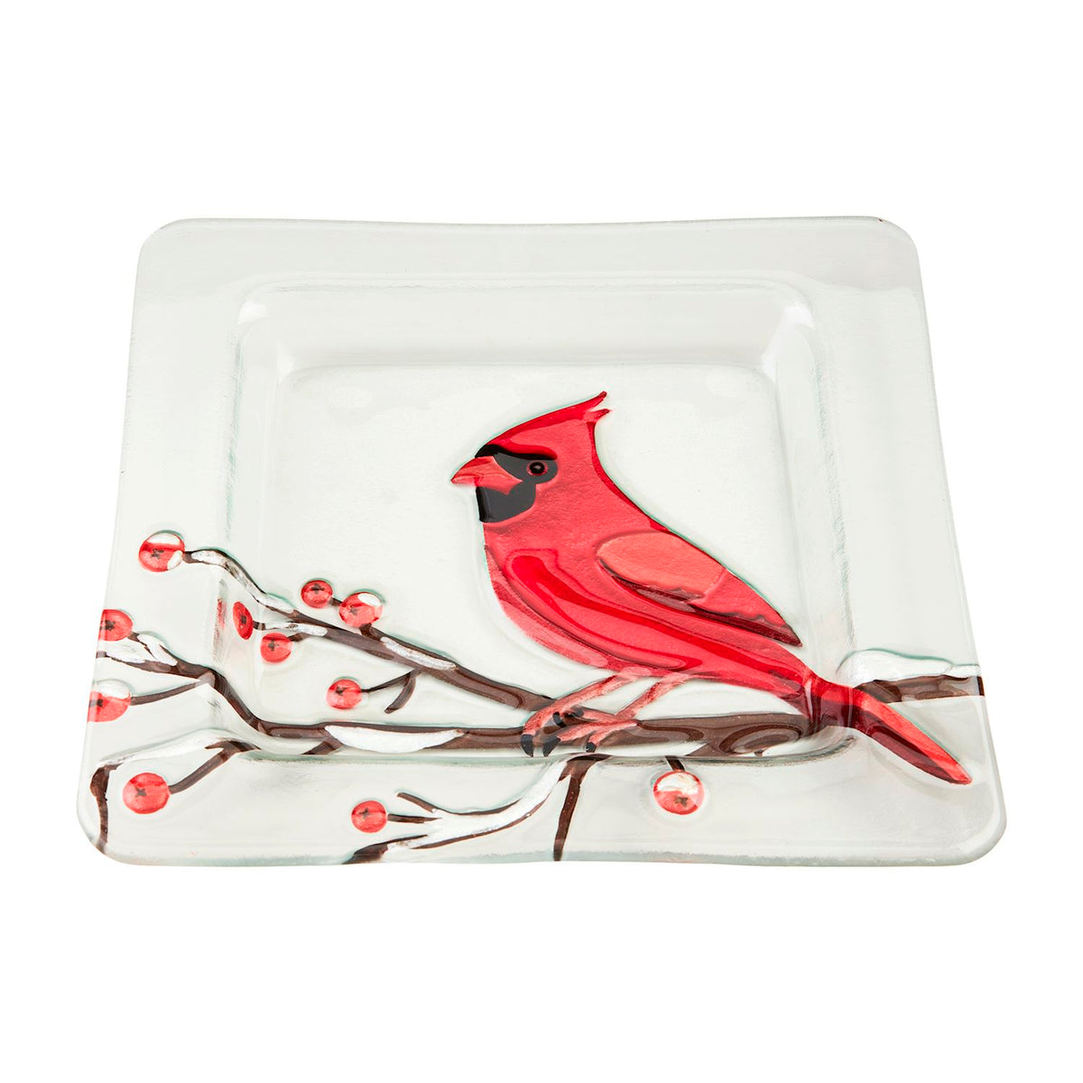 Cardinal Glass Serving Plate