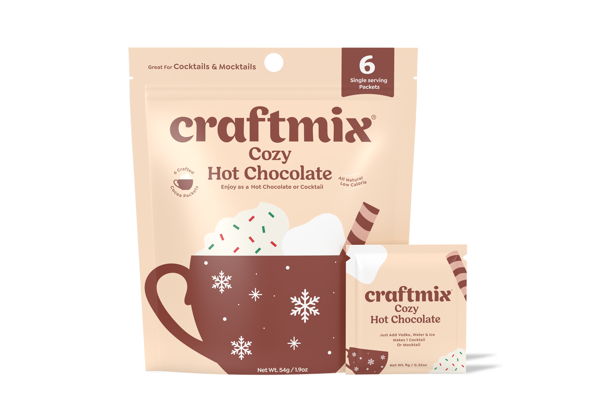 Cozy Hot Chocolate & Cocktail Mixer - 6 Servings Multipack