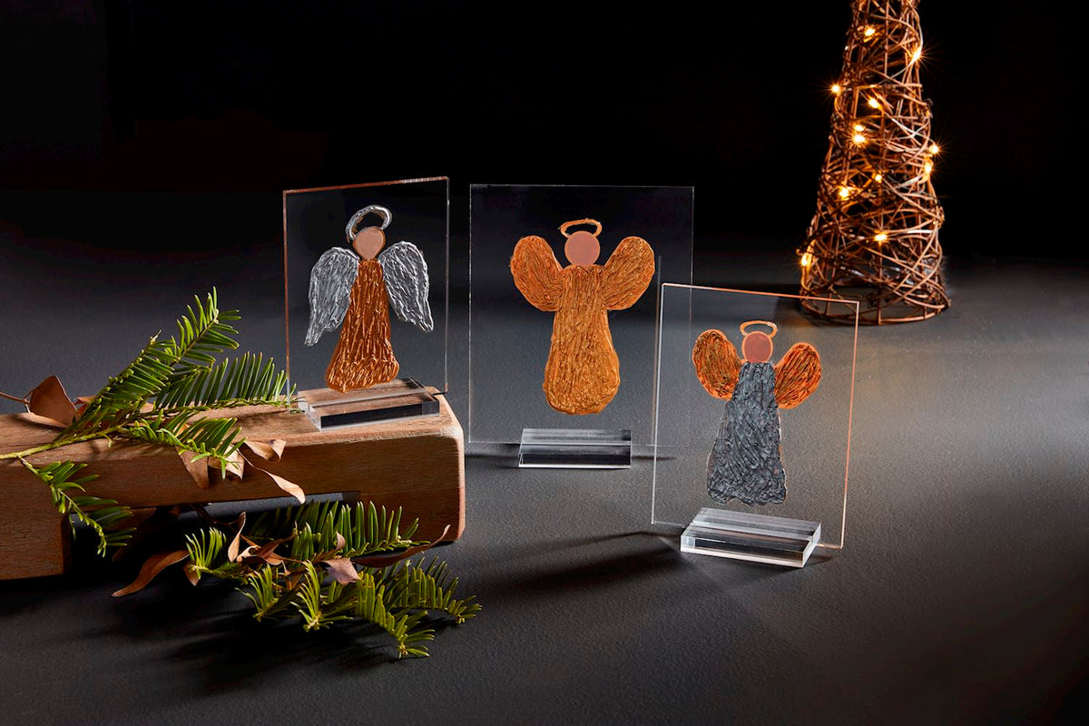 Angel Acrylic Standing Plaque - 3 Styles